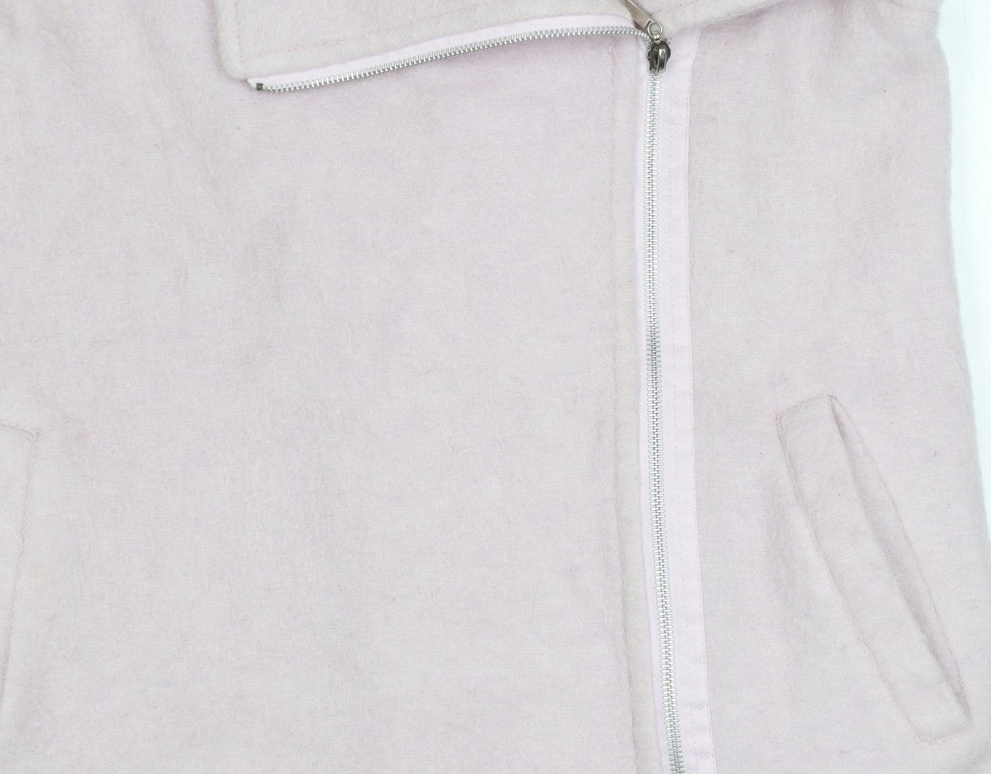 New Look Women's Pink Sleeveless Mid-Length Coat