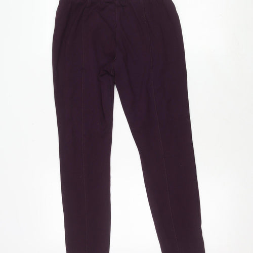 Wallis Women's Purple Ankle Leggings - Size L