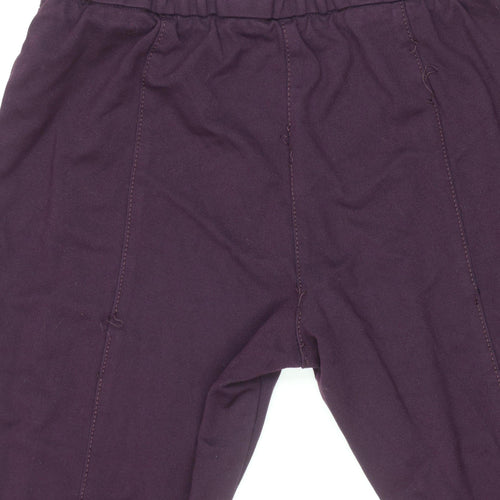 Wallis Women's Purple Ankle Leggings - Size L