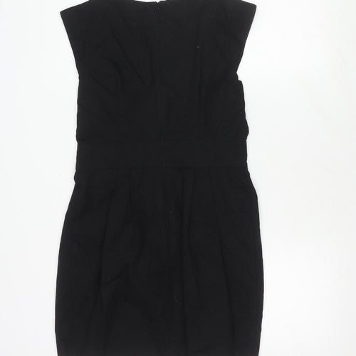 Warehouse Women's Black Short Dress Size 12