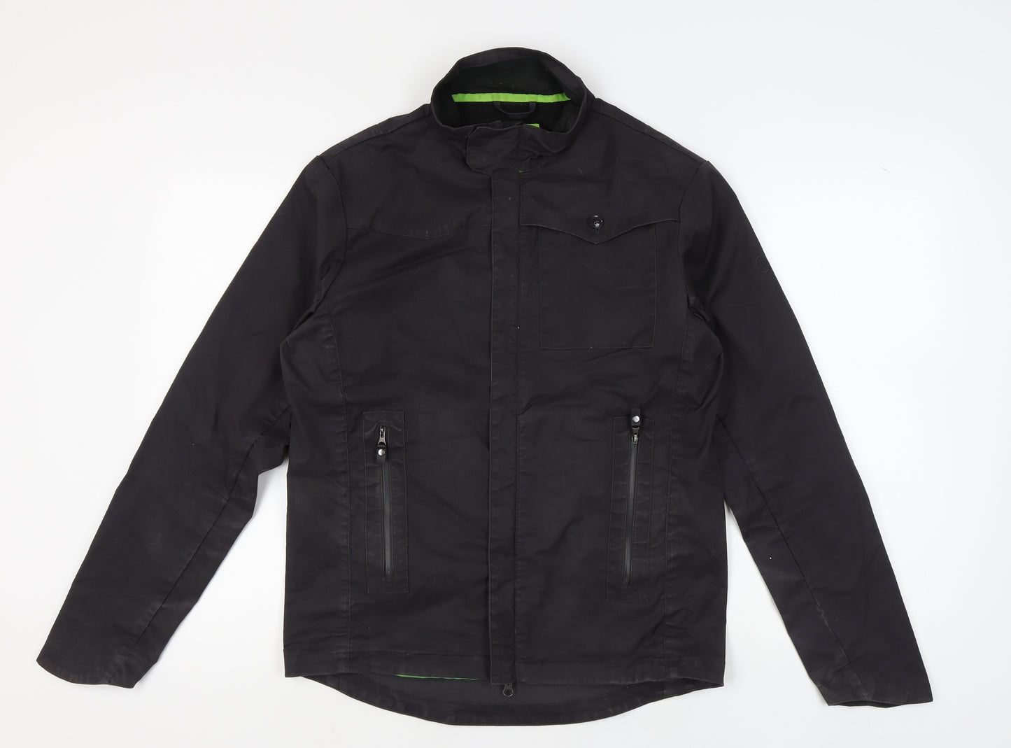 Vulpine Men's Black L Motorcycle Jacket