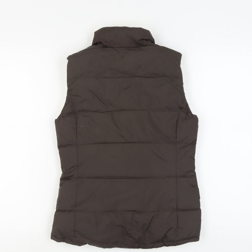 Crew Clothing Women's Brown Puffer Waistcoat Size 6