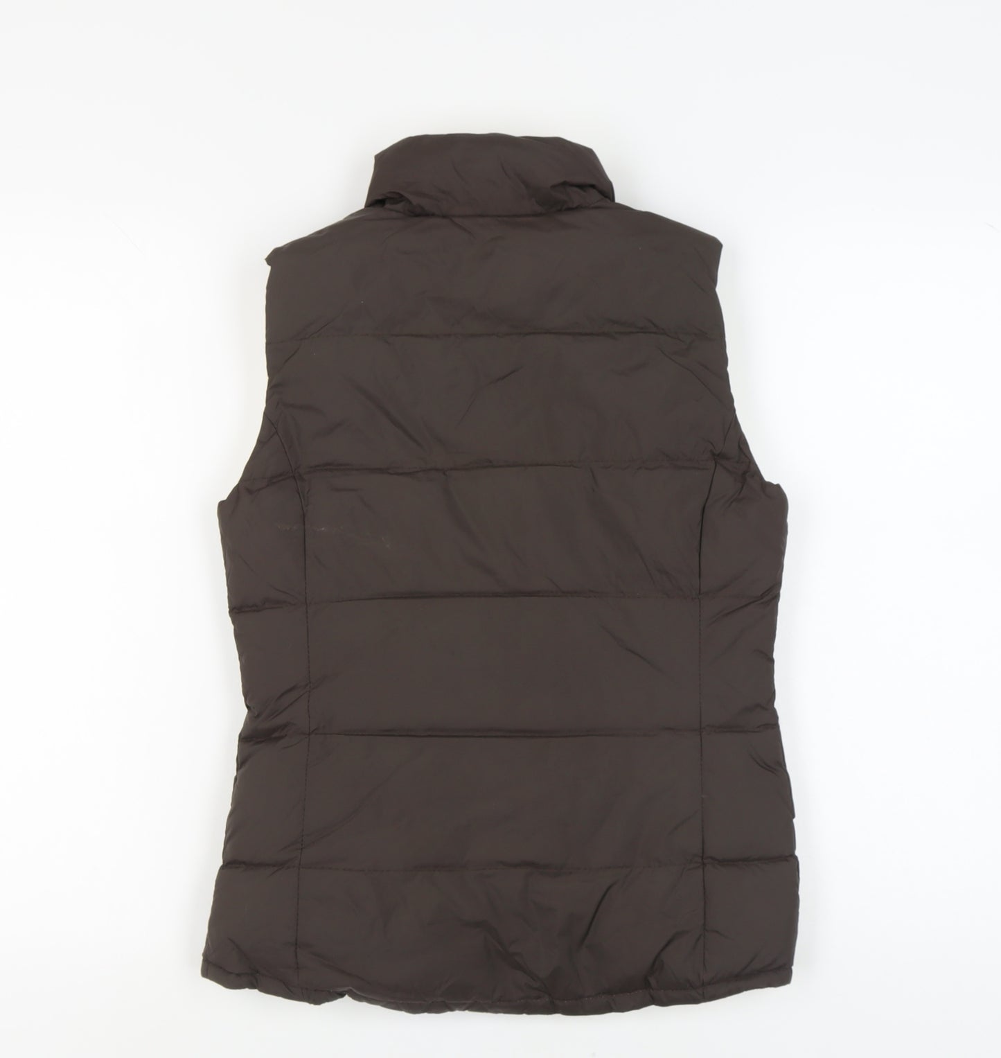 Crew Clothing Women's Brown Puffer Waistcoat Size 6