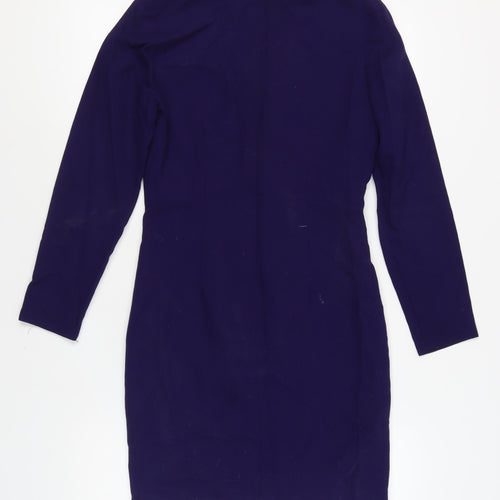 Next Women's Blue Sheath Dress Size 10