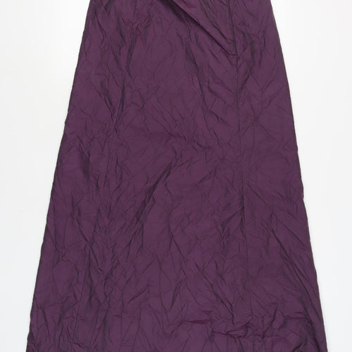 Monsoon Women's Purple Long Skirt Size 12