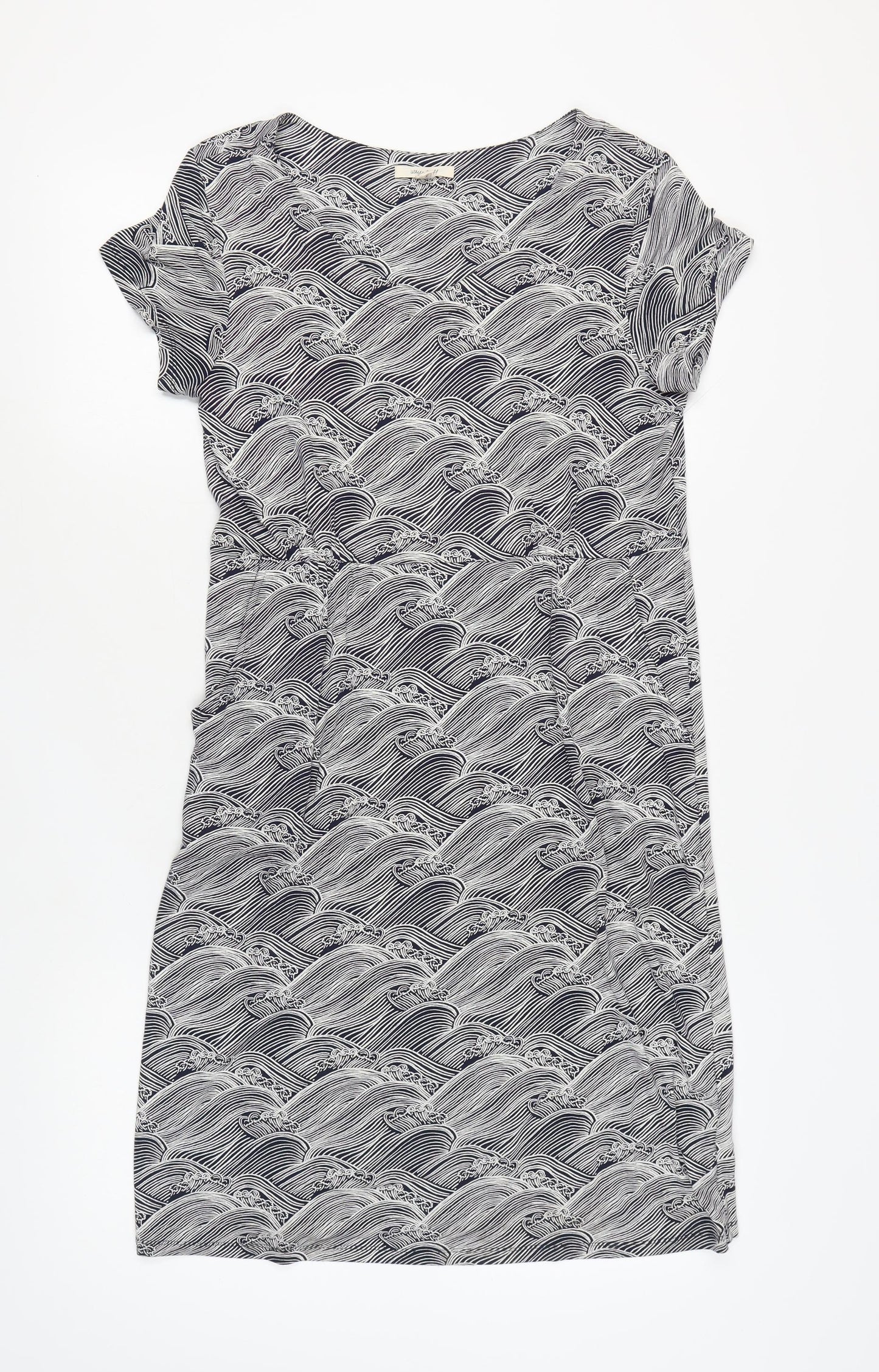 White Stuff Women's Black Shift Dress, Size 12