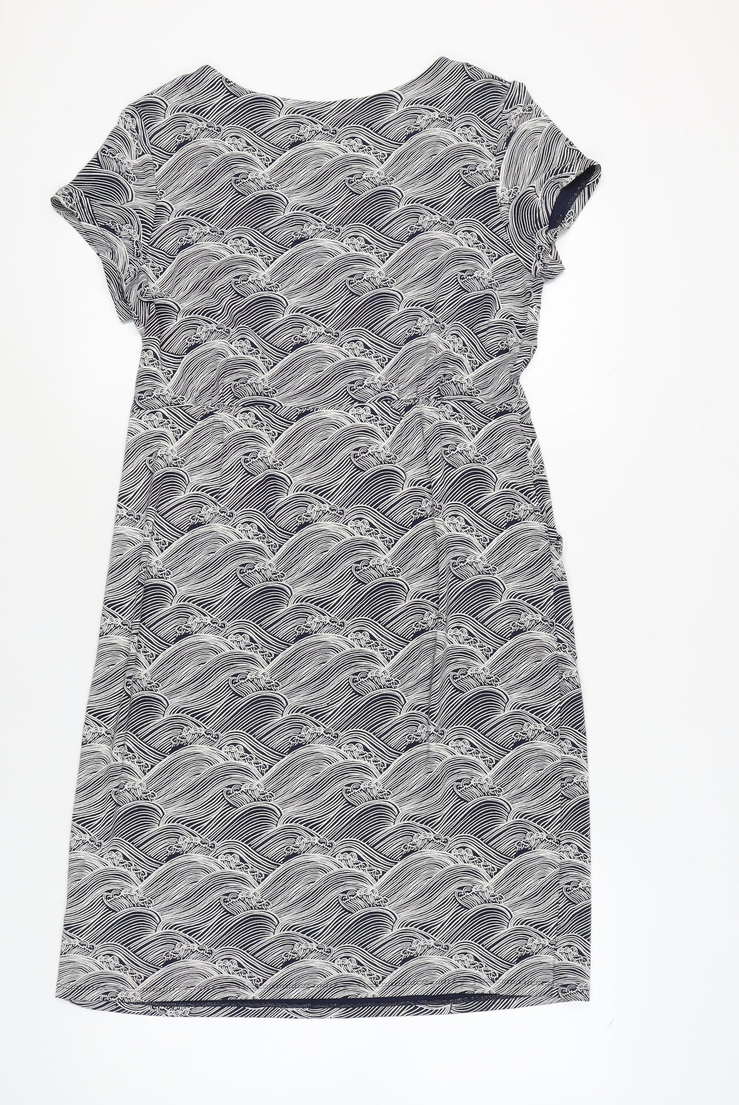 White Stuff Women's Black Shift Dress, Size 12