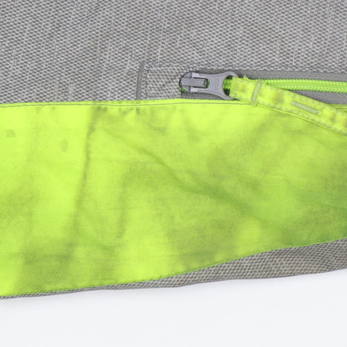 Decathlon Boys Grey Puffer Jacket, 3-4 Years, Hooded Winter Coat