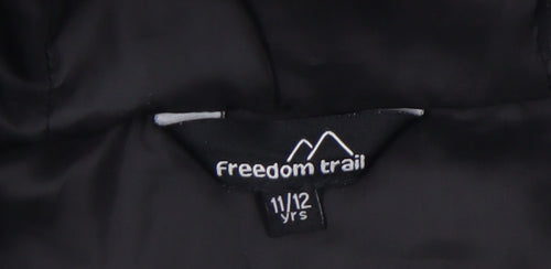 Freedom Trail Boys' Green Hooded Bodywarmer, 11-12 Years