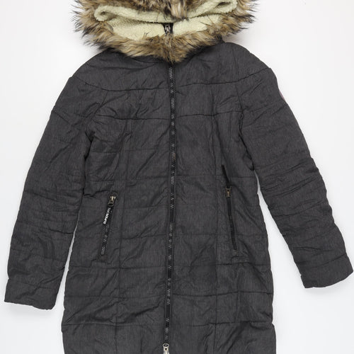 Superdry Women's Black XL Puffer Jacket