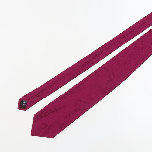 Chester Barrie Men's Red Silk Tie