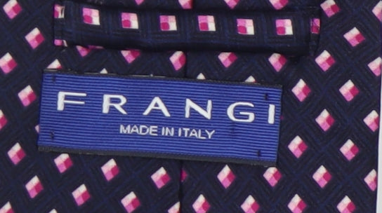 Frangi Men's Multicoloured Silk Geometric Tie