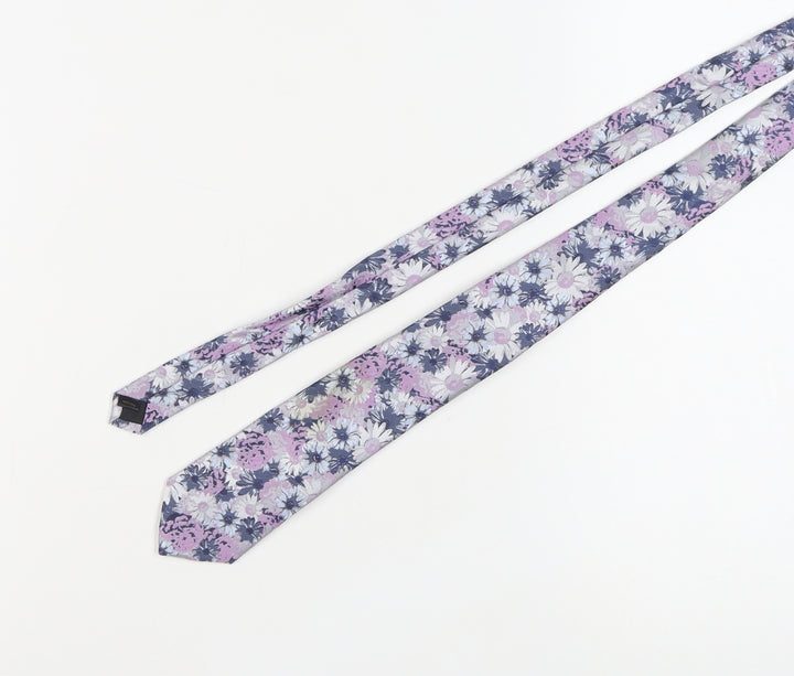 Jeff Banks Men’s Multicoloured Floral Polyester Tie