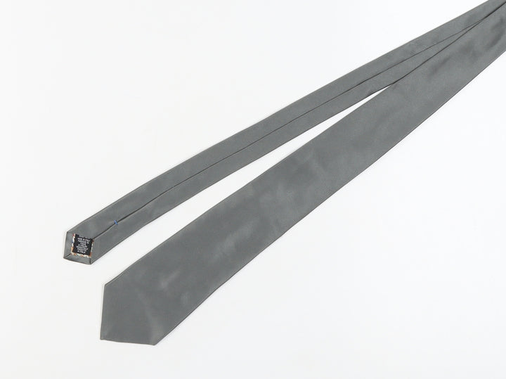Paul Smith Men's Grey Silk Tie