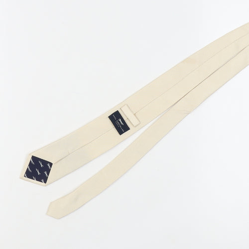 Paul Costelloe Men's Beige Silk Tie