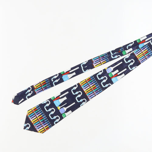 Steven Harris Men’s Multicoloured Geometric Tie