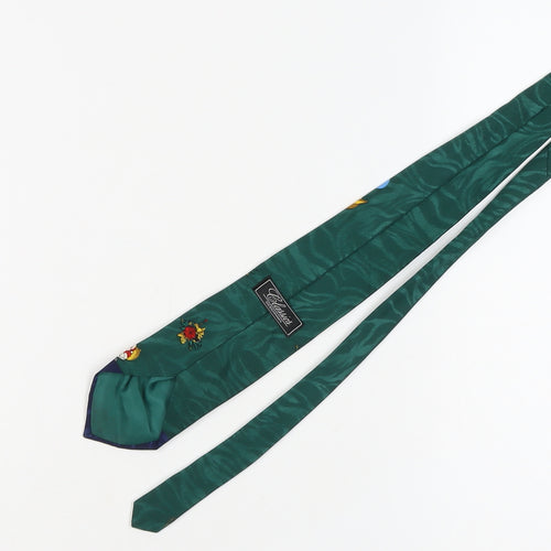 Debenhams Green Christmas Tie Polyester Men