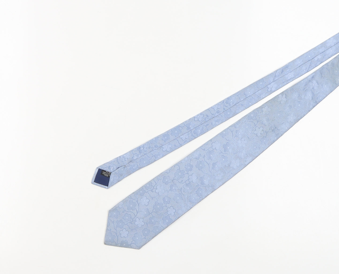 Kenzo Men's Blue Silk Floral Tie, One Size