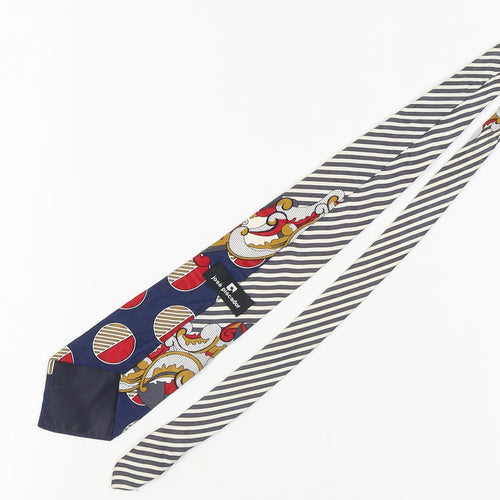 José Piscador Men's Multicoloured Stripe Silk Tie