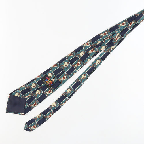 Looney Tunes Men's Multicoloured Cartoon Tie, One Size, Vintage