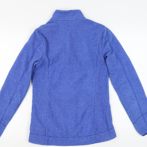 Decathlon Women's Blue Basic Jacket S, Full Zip