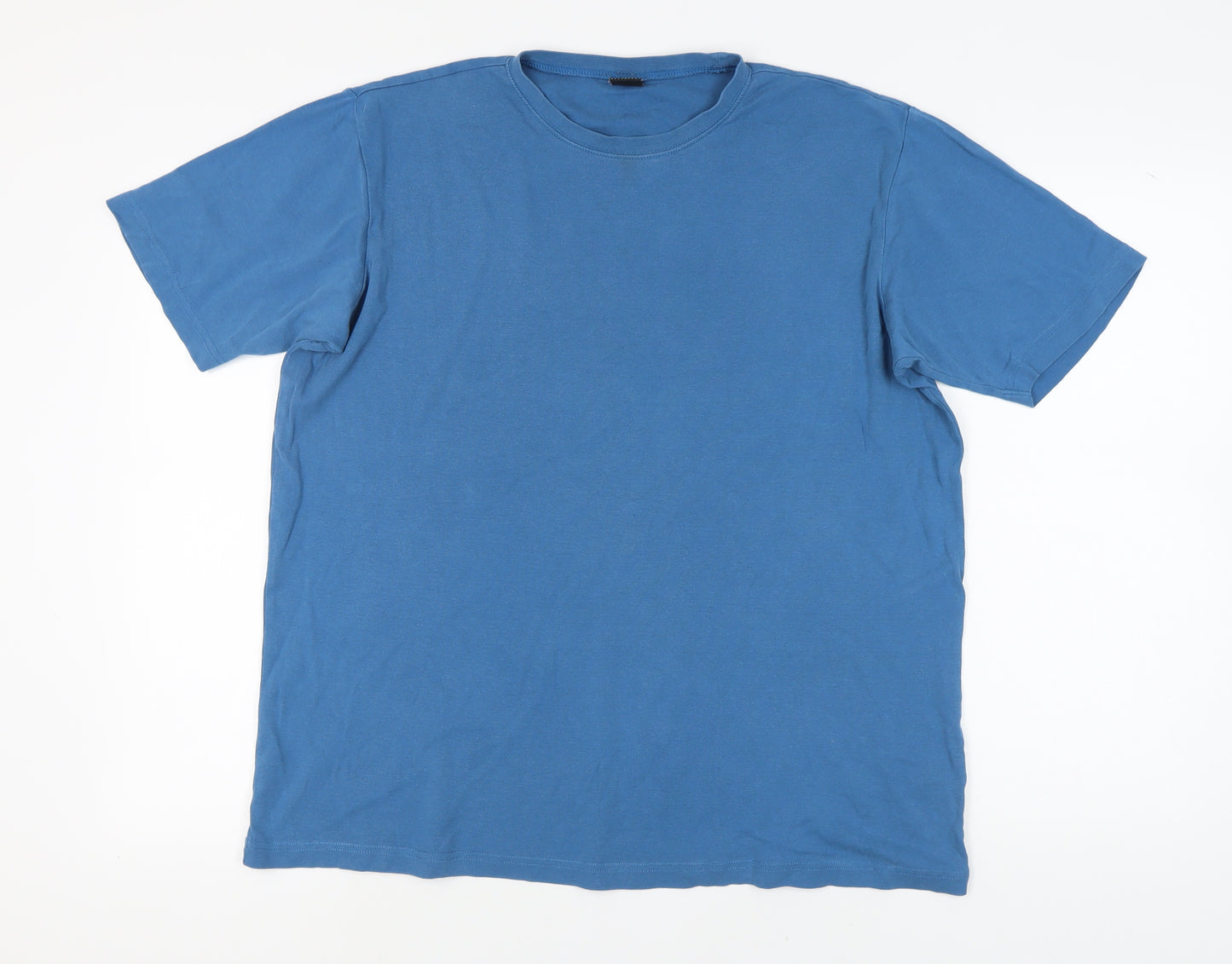 Cotton Traders Men's Blue 2XL T-Shirt Short Sleeve