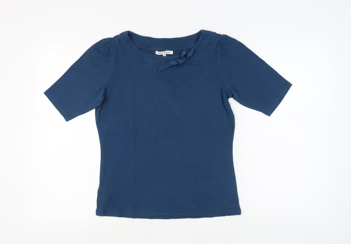 Laura Ashley Women's Blue Top Size 14