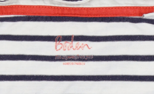 Boden Women's Multicoloured Striped T-Shirt