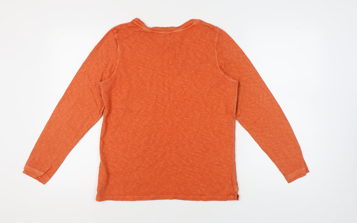 White Stuff Women's Orange Long Sleeve T-Shirt, Size 12