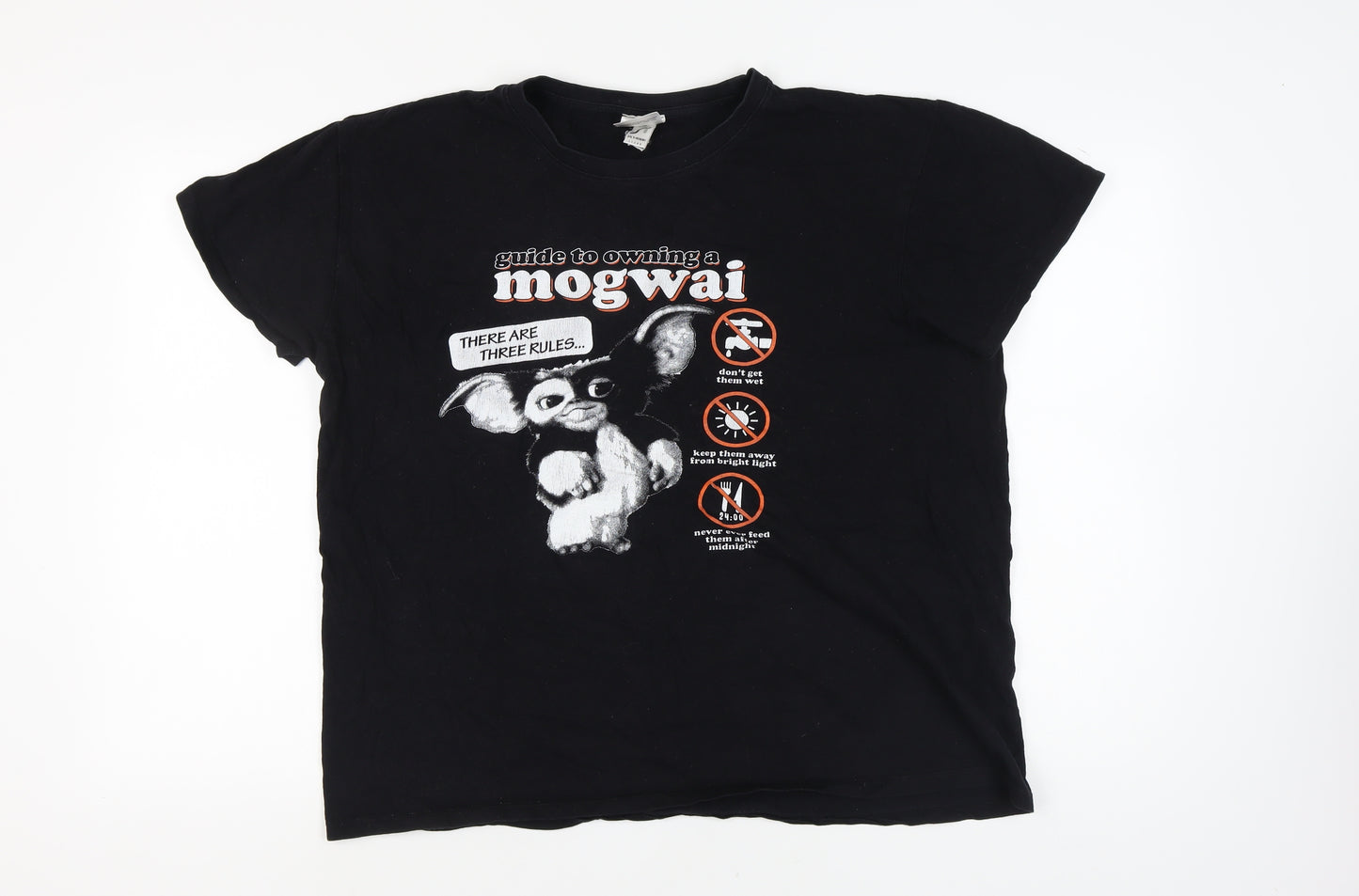 Gremlins Unisex Black 2XL T-Shirt, Casual and Fun