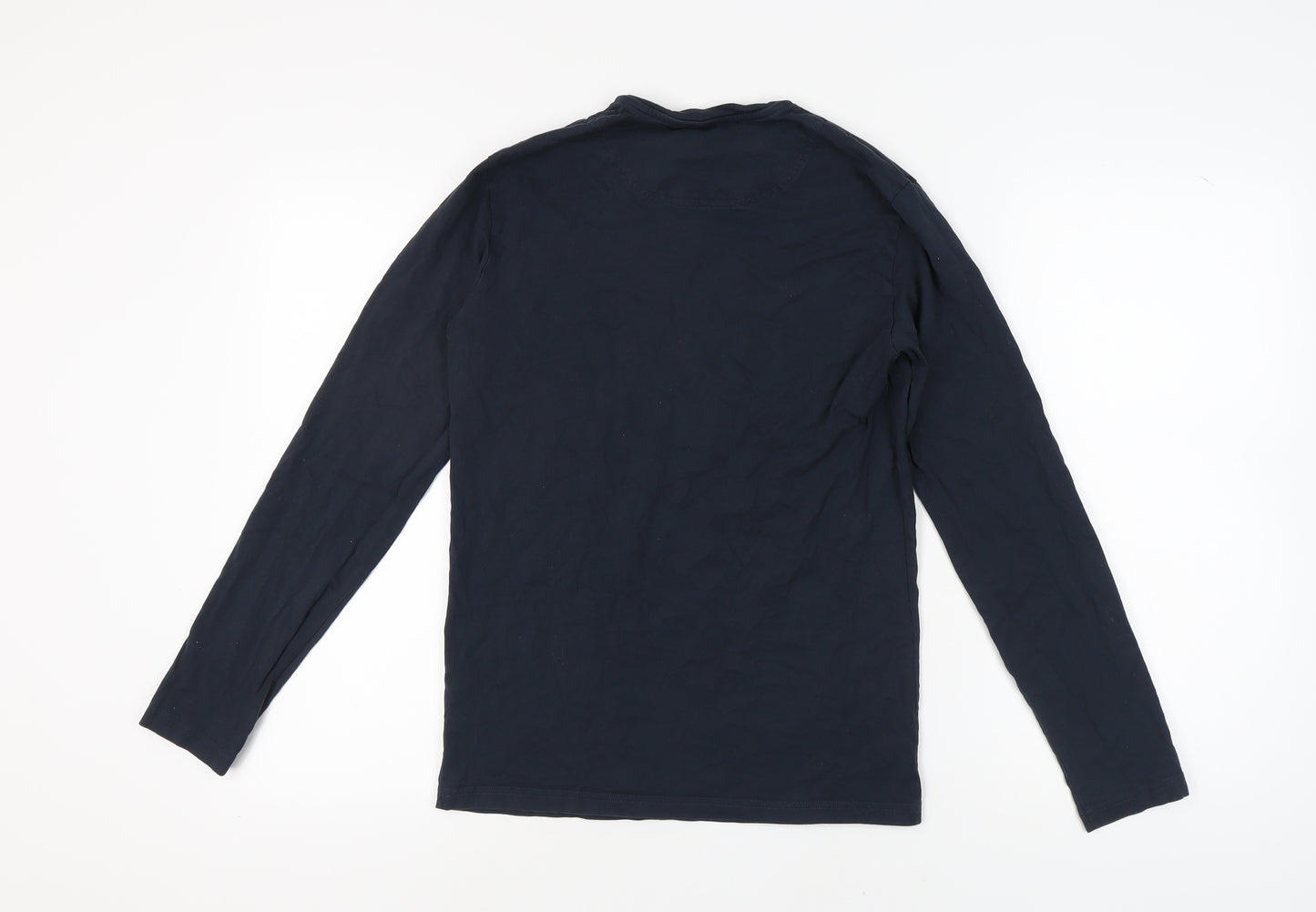 Emporio Armani Black Men's Medium Cotton Pyjama Top