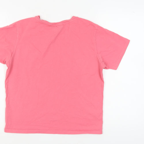 Lipsy London Women's Pink Christmas T-Shirt M