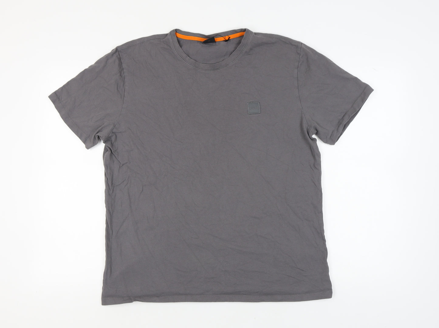 BOSS Men's Grey XXL Crew Neck T-Shirt