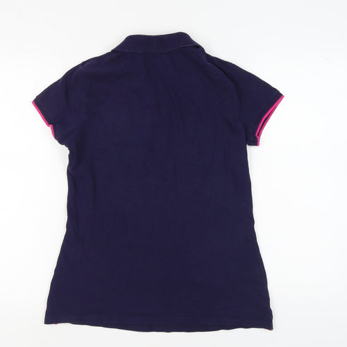 U.S. Polo Assn. Women's Blue Polo Shirt M