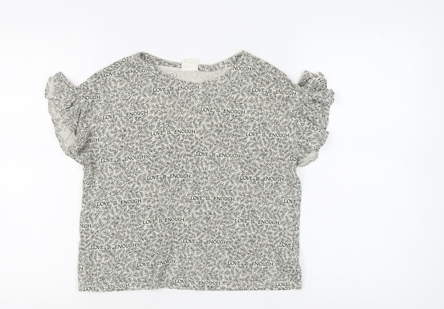 Morris & Co x H&M Women's Floral T-Shirt, Size S