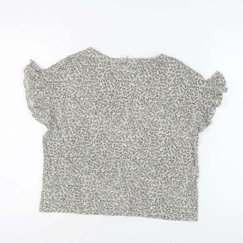 Morris & Co x H&M Women's Floral T-Shirt, Size S