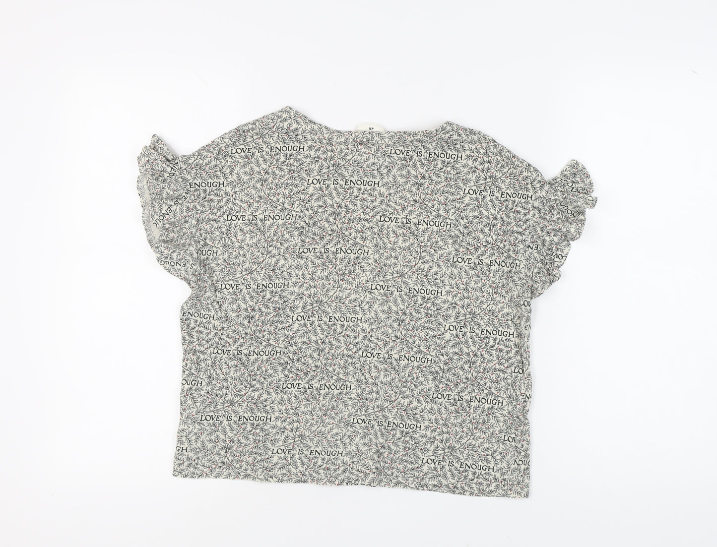 Morris & Co x H&M Women's Floral T-Shirt, Size S