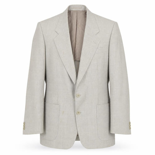 Gurteen Men's Beige Blazer 42R Notch Lapel