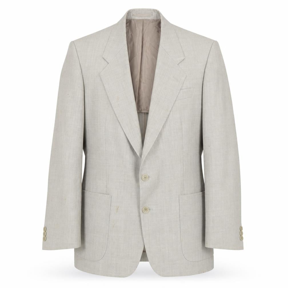 Gurteen Men's Beige Blazer 42R Notch Lapel