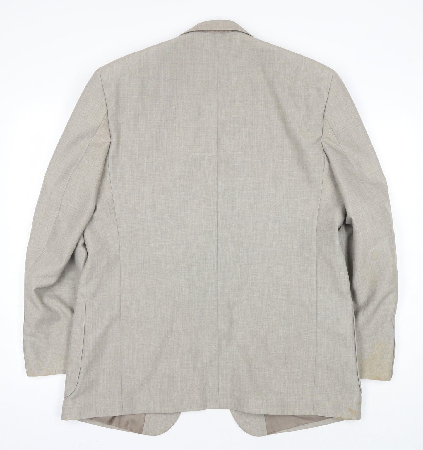 Gurteen Men's Beige Blazer 42R Notch Lapel