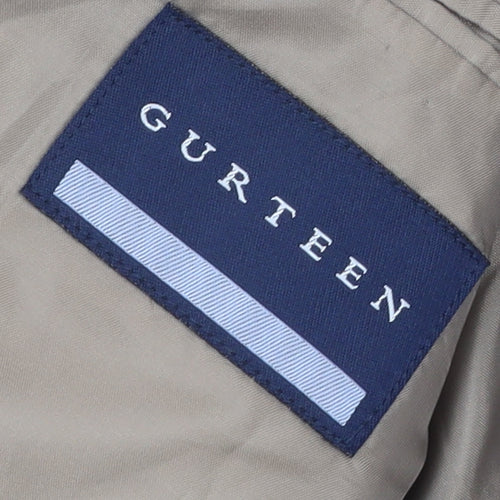 Gurteen Men's Beige Blazer 42R Notch Lapel