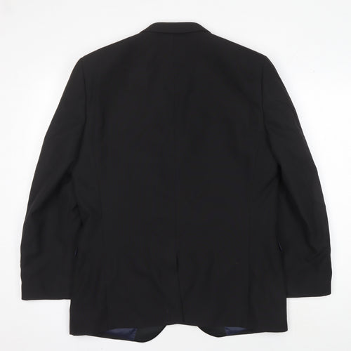 Next Men's Black Blazer Tuxedo Jacket, 42R, Formal Style