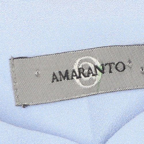 Amaranto Women's Blue Size 14 Suit Jacket