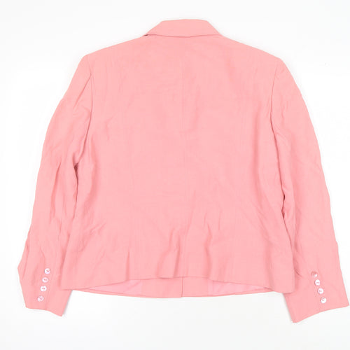 Country Casuals Women's Pink Suit Jacket Size 16