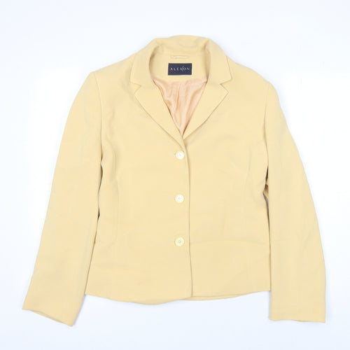 Alexon Women's Beige Blazer Size 12 Business Formal