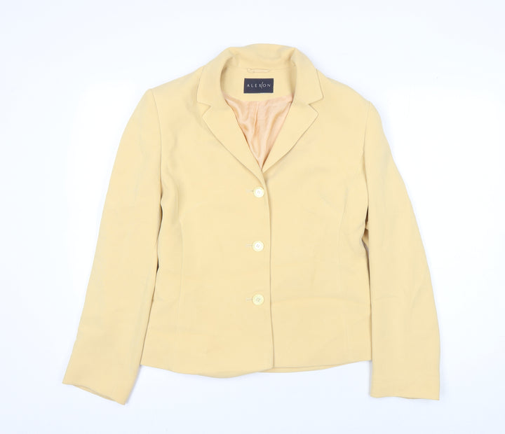 Alexon Women's Beige Blazer Size 12 Business Formal