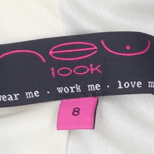 New Look Women's Black Blazer Size 8