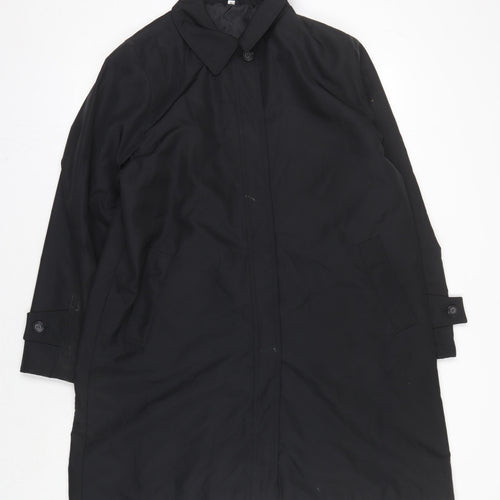 Rosetti Women's Black Size 16 Overcoat