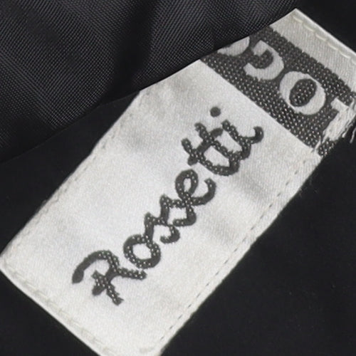 Rosetti Women's Black Size 16 Overcoat