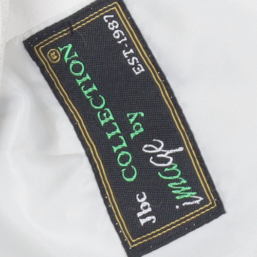 Jbc Women's White Button Coat Size 22 - Polyester